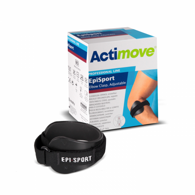 Actimove Episport Rijit Profesyonel Lateral-Medial Epikondil Desteği/Tenisçi Golfçü Dirseği - 1