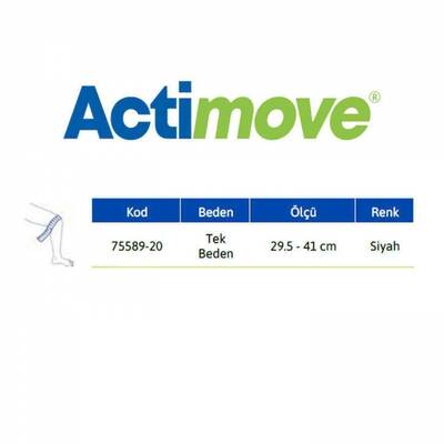 Actimove Patella Strap Coolmax Ayarlanabilir Standart Beden - 3