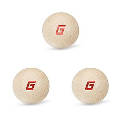 GGkd4 Ahşap Sopa Tekniği Topları (Swedish Stick Handling Balls) - 5cm - GGkd4