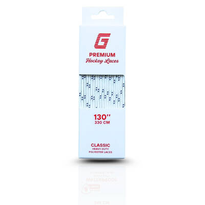 GGkd4 Premium Hockey Laces Classic 130