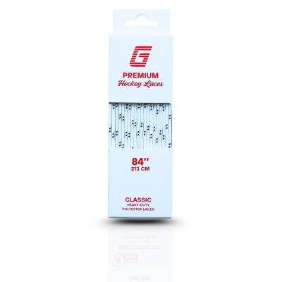 GGkd4 Premium Hockey Laces Classic 84