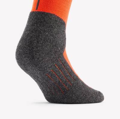 TURKSPORT Spor Çorap 100 Plus - Turuncu/Gri 43/46 - 4