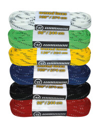 WARRIOR Kılavuz Uclu Bağcık Waxlı Siyah (120